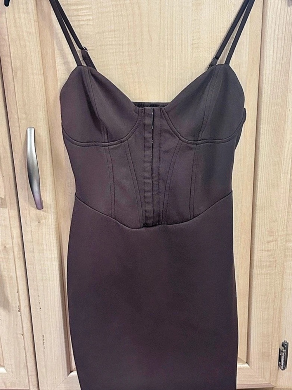 Brown Mini Dress